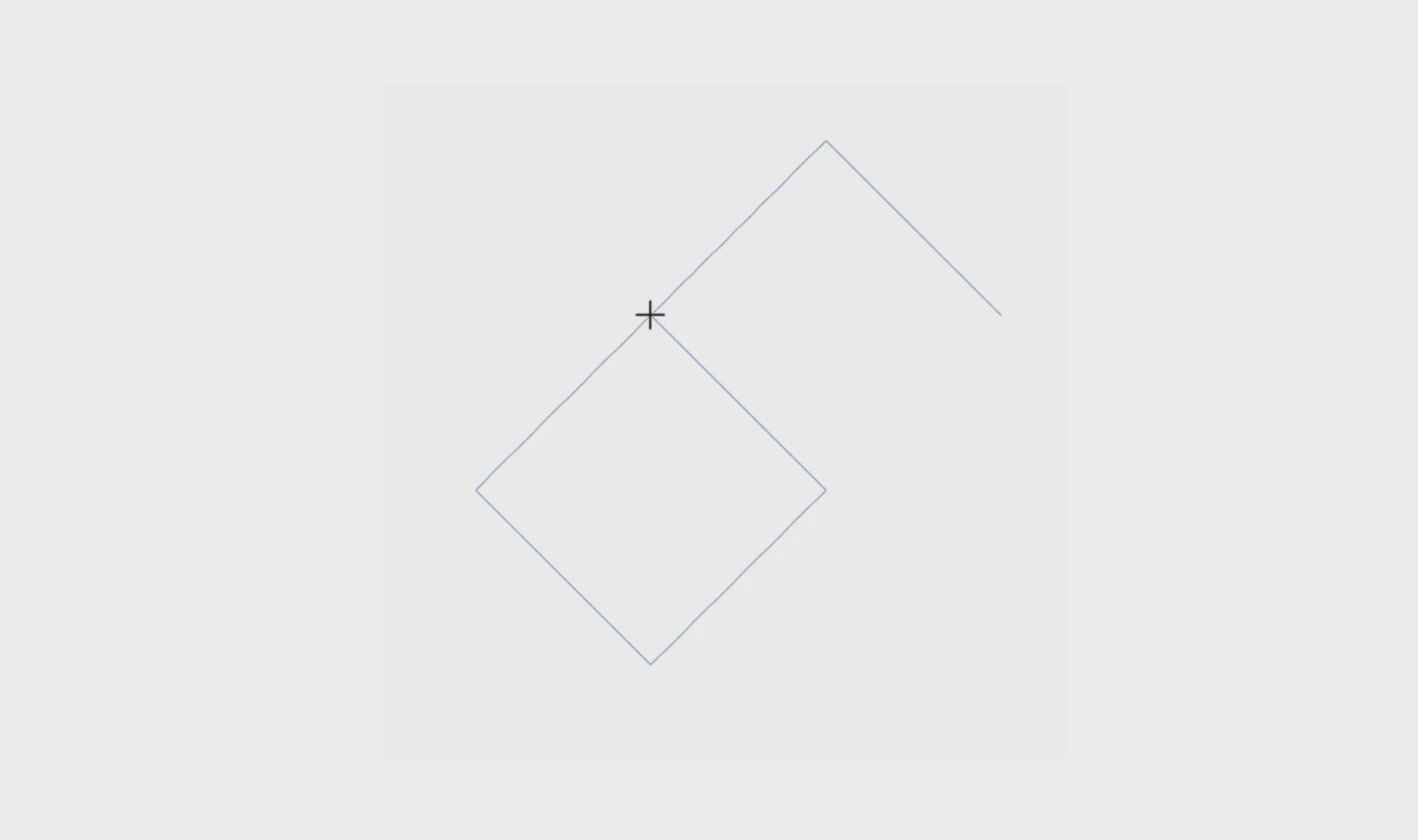 Not Quite Crosshatch simple diamond pantograph in action – minimalist overlapping diamond edge-to-edge longarm quilting demo video