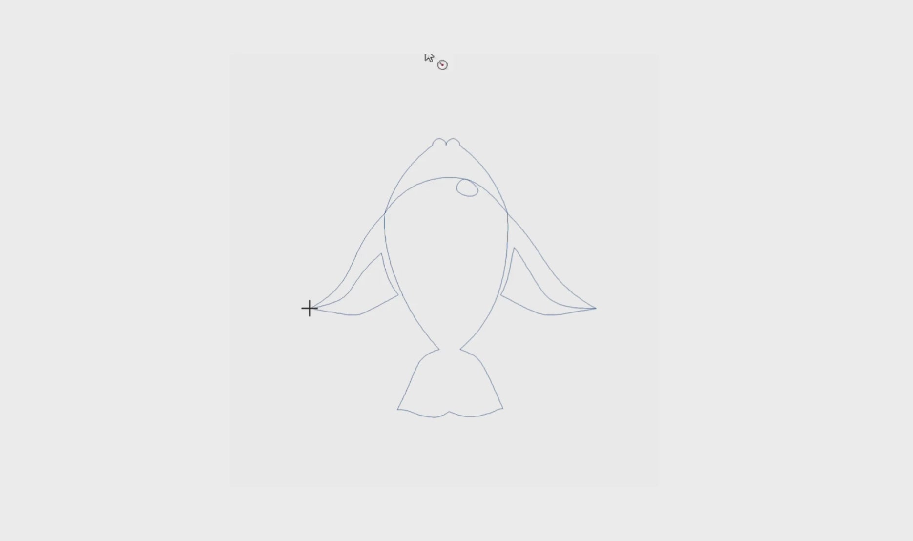 Video demo of Fishies fish quilting pantograph stitching on a longarm quilting machine – showing smooth tessellating fish design flowing edge to edge with no backtracking