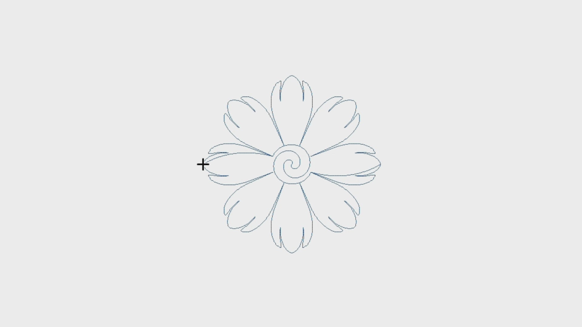 Video demo of the Cosmos floral quilting pantograph in action, showing this cheerful floral pantograph stitching smoothly on a longarm machine.