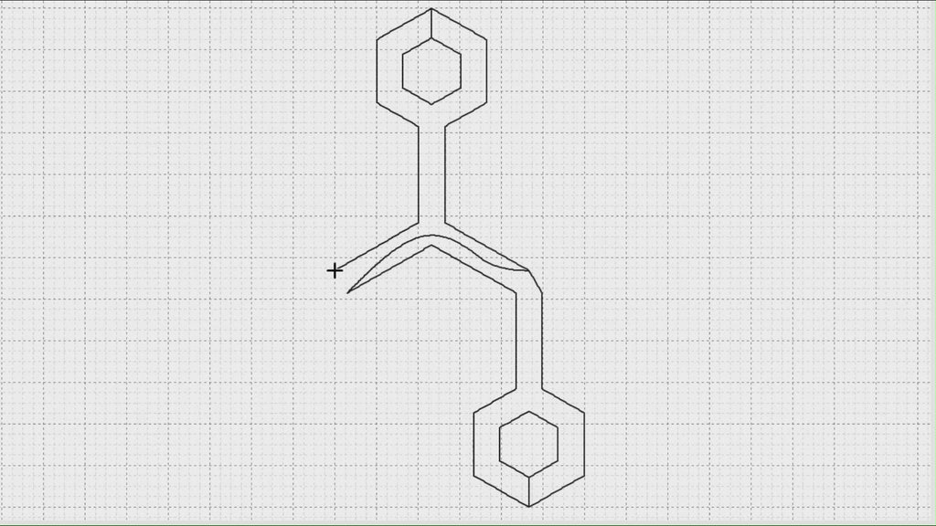Video preview of Iconic Carpet hexagon quilting pantograph stitching out in continuous edge-to-edge rows