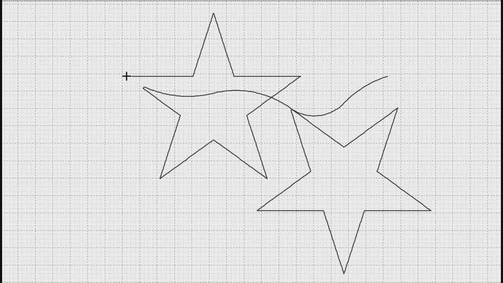 Video preview of Packed Stars patriotic quilting pantograph stitching out on a longarm quilting machine