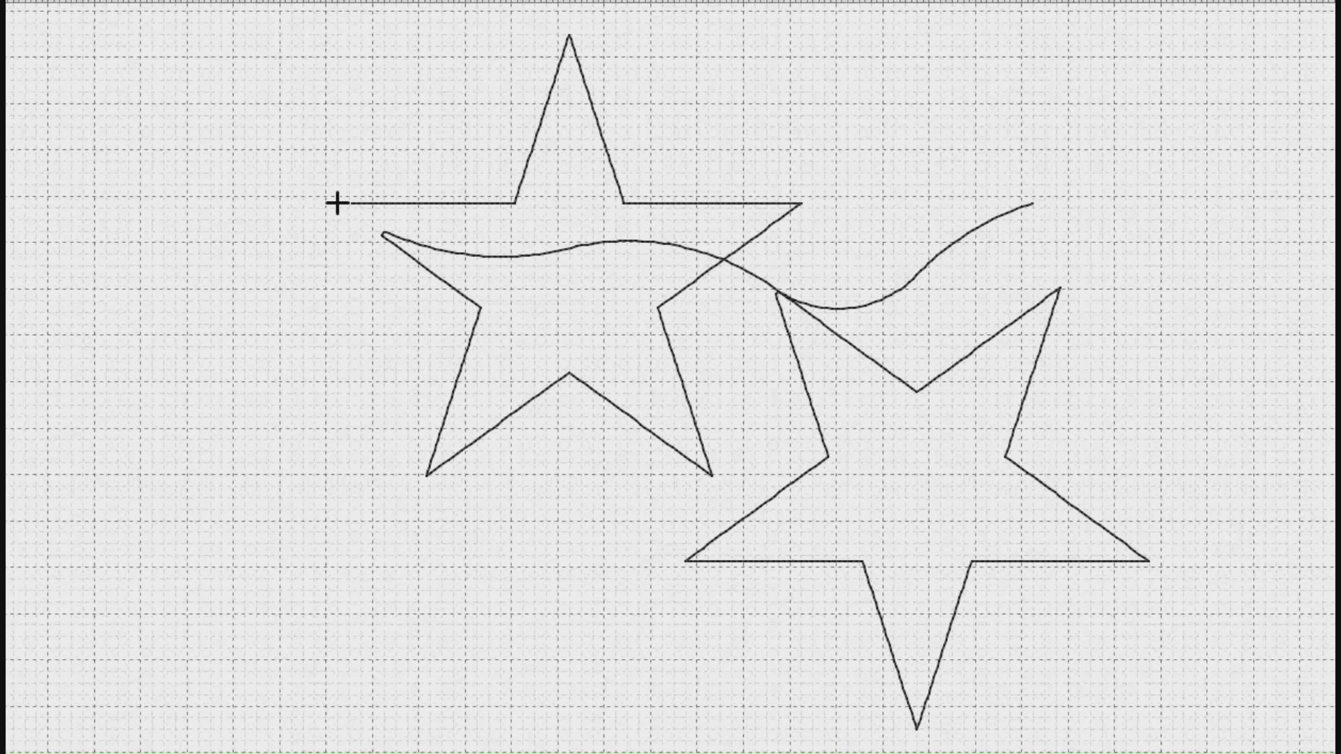 Video preview of Packed Stars patriotic quilting pantograph stitching out on a longarm quilting machine