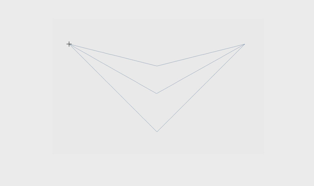Video demo of Shark Skin geometric quilting pantograph stitching bold sharp scale-like geometric texture pattern with no backtracking on a longarm quilting machine