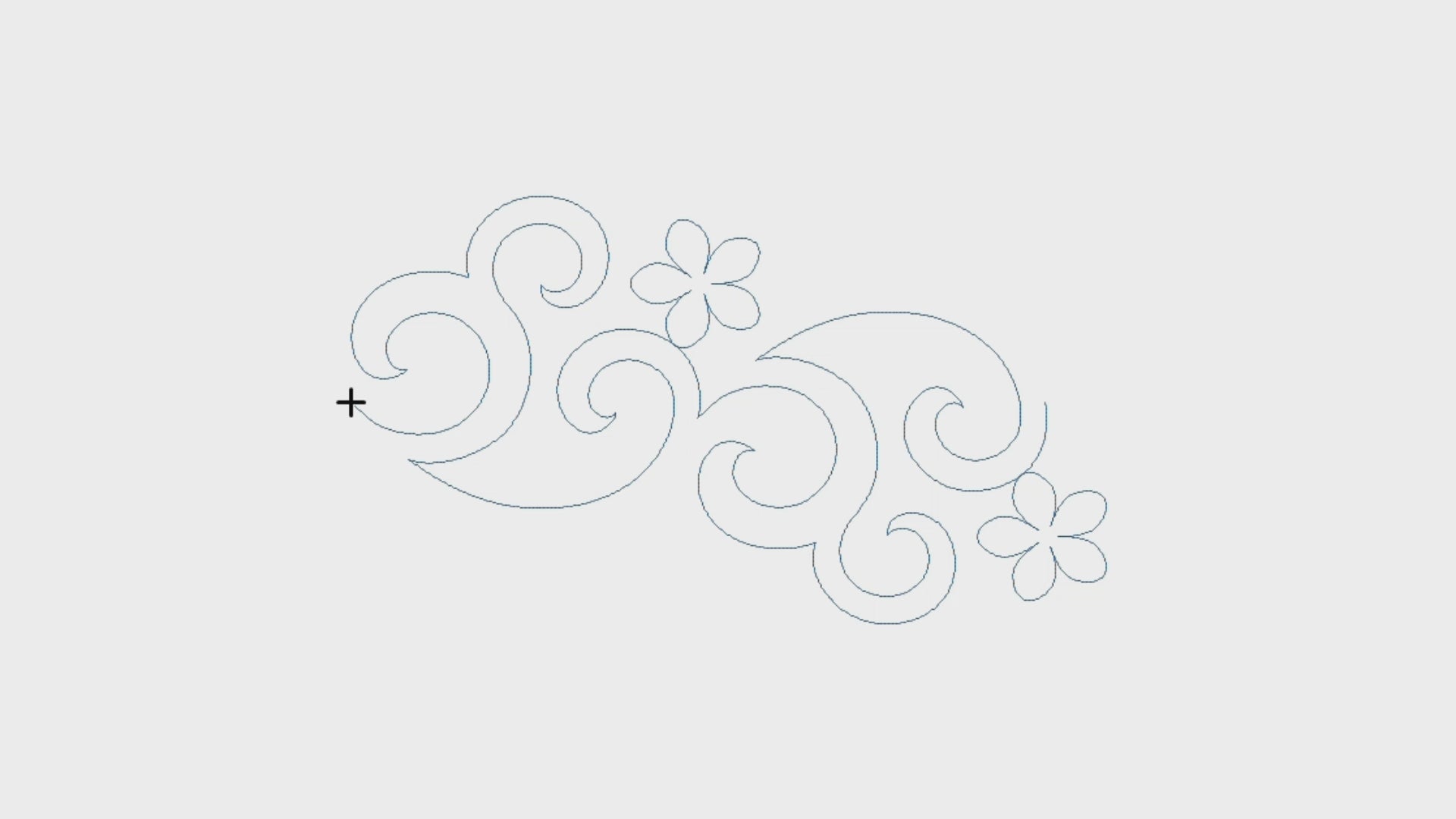 Twirling Blooms