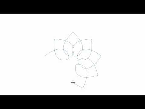Video demo of Big Blossom digital floral pantograph stitching bold graphic petal shapes with 50% offset and zero backtracking on a longarm quilting machine