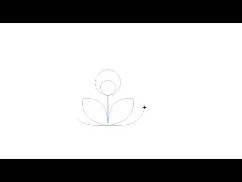 Video demo of Baby Bloom floral quilting pantograph stitching edge-to-edge on fabric, showing zero backtracking and smooth continuous floral pattern flow