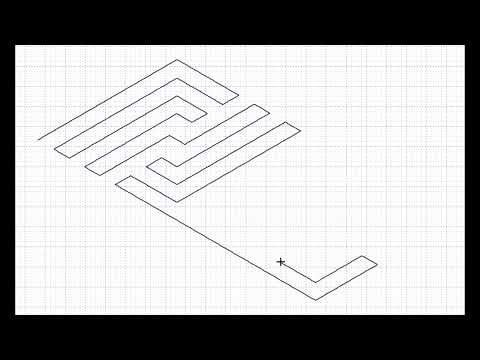 Diamond Lines Turned