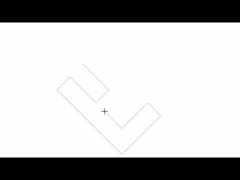 Video demo of Linked interlocking quilting pantograph stitching bold continuous geometric chain pattern on a longarm quilting machine