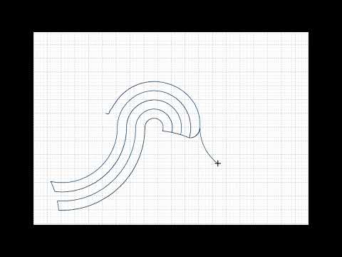 Continuous Nested Curve