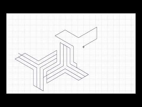 Video demo of Aperture geometric longarm quilting design stitching out on a longarm — bold angular digital pantograph quilt pattern in action