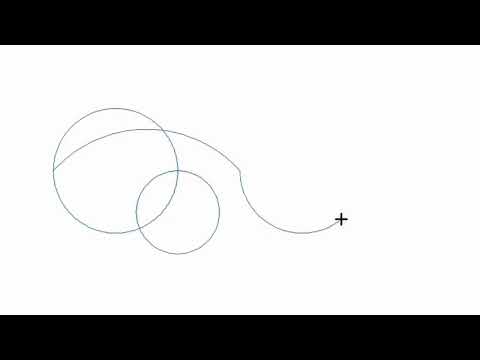 Video demo of Bubble Double playful circle pantograph stitching continuous double overlapping circles on a longarm machine