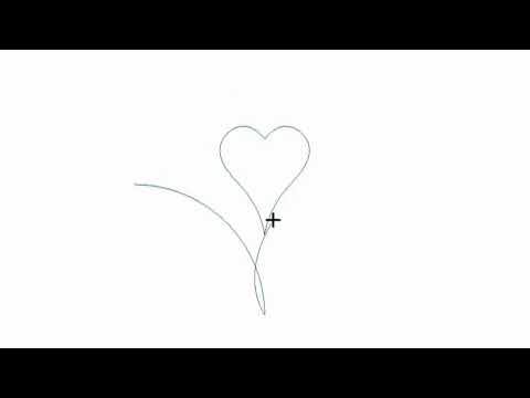 Fanciful Fans Heart