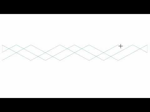 Video demo of Golf Shirt Extended Width diamond pantograph stitching across a longarm quilting machine – showing smooth extended-width diamond grid pass with no backtracking