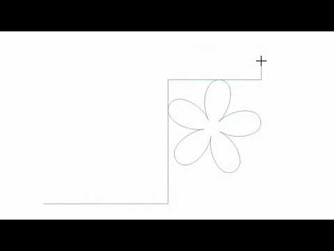 Square Links Flower