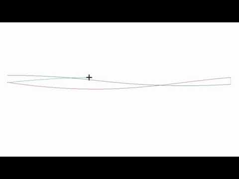 Video demo of Organic Petite extended width digital quilting design stitching soft organic wavy lines across a full quilt on a longarm machine