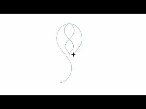 Video demo of Blown Glass computerized quilting pattern stitching on longarm machine – flowing loop and hourglass pantograph design in motion