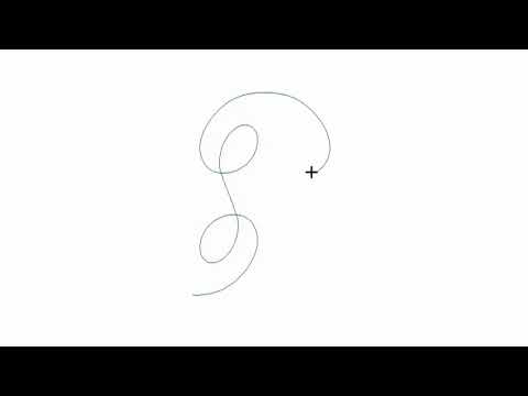 Video demo of Brainy unique quilting pantograph stitching bold loopy curves edge to edge with zero backtracking on a longarm quilting machine