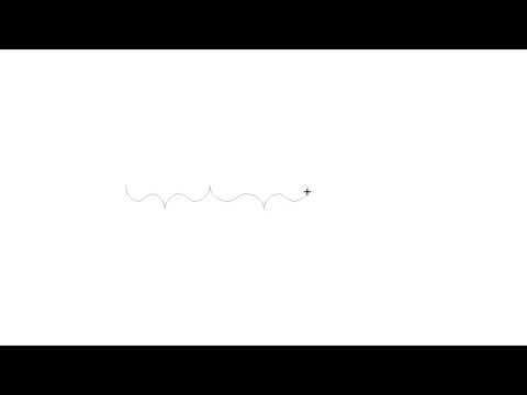 Video demo of Bevy digital pantograph design stitching smooth flowing wave curves with zero backtracking on a longarm quilting machine