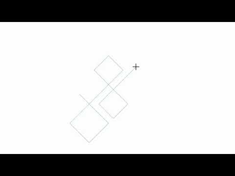 Video demo of Boxing square longarm pantograph stitching bold crisp geometric interlocking square grid pattern with no backtracking on a longarm quilting machine