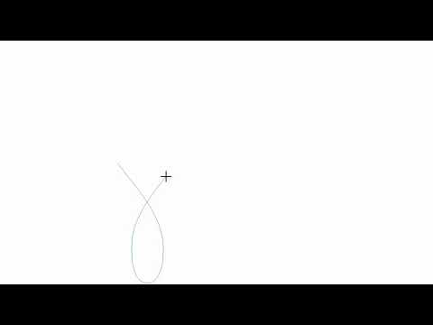 Video demo of Uneven Wishbone playful loop digital pantograph stitching flowing wishbone curves continuously on a longarm machine