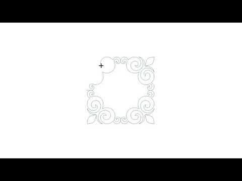 Ornate Tile Orange Peel