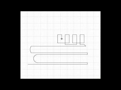 Video demo of Bookshelf Stack modern novelty pantograph stitching neat stacked book spines with zero backtracking on a longarm quilting machine