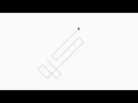 Video demonstration of Skating Rink Carpet abstract quilting design stitching bold geometric lines on a longarm quilting machine