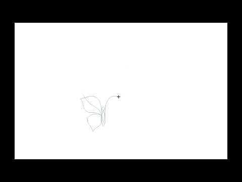 Video demo of Breezy Butterfly quilting pantograph stitching soft butterfly wing motifs edge to edge with zero backtracking on a longarm quilting machine