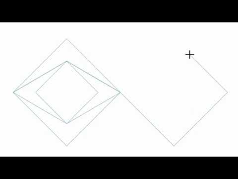 Video demo of Alternating Diamonds modern longarm design stitching crisp angular alternating zigzag diamonds with minimal backtracking on a longarm quilting machine