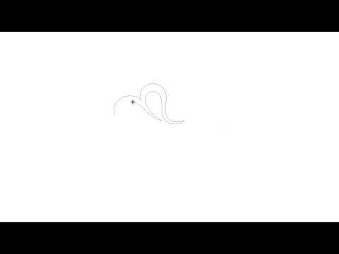 Video demo of Feather Bow elegant feather digital quilting design stitching graceful bow curves on a longarm machine
