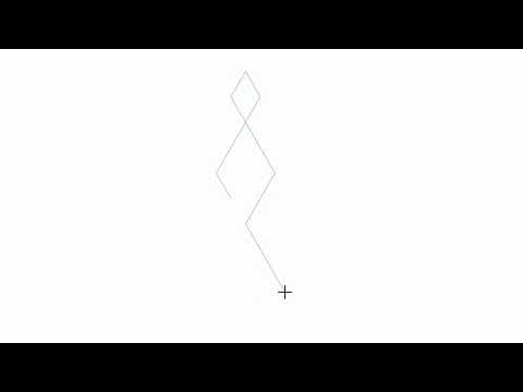 Video demo of Almost Plaid 60 geometric plaid pantograph stitching bold angled 60-degree plaid lines with no backtracking on a longarm quilting machine